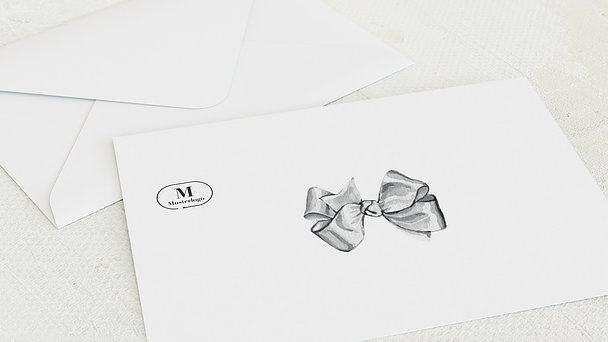 Umschlag mit Design Weihnachten Geschäftlich - Im Kerzenschein