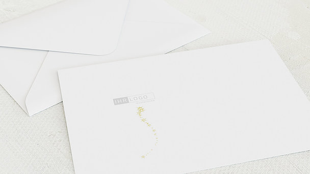 Umschlag mit Design Weihnachten Geschäftlich - Lichtflut