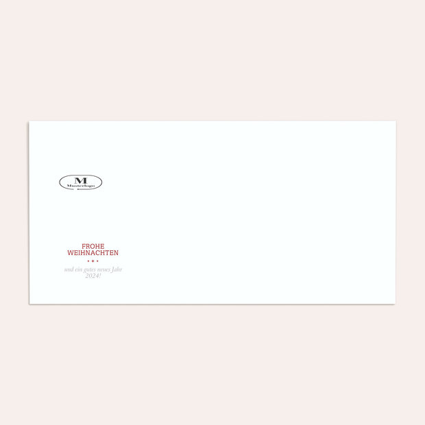 Umschlag mit Design Weihnachten Geschäftlich - Wir über uns