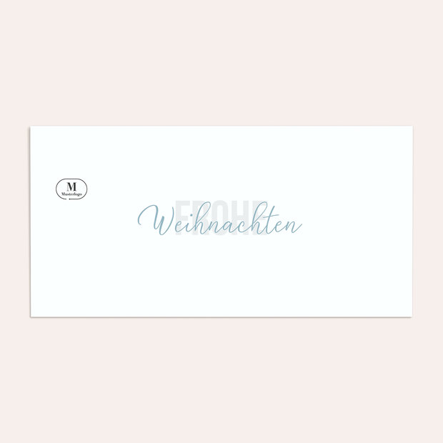 Umschlag mit Design Weihnachten Geschäftlich - Zum Feste