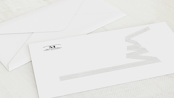 Umschlag mit Design Weihnachten Geschäftlich - Weihnachtsband