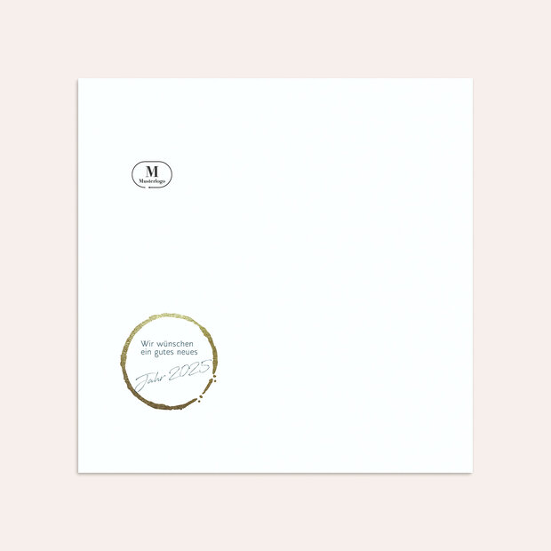 Umschlag mit Design Weihnachten Geschäftlich - Blaupause