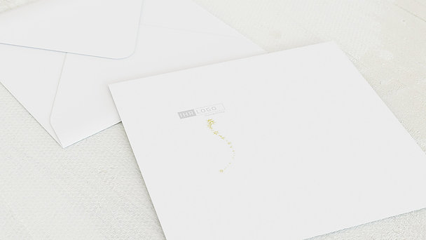 Umschlag mit Design Weihnachten Geschäftlich - Lichtflut