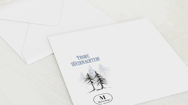 Umschlag mit Design Weihnachten Geschäftlich - Stille Zeit