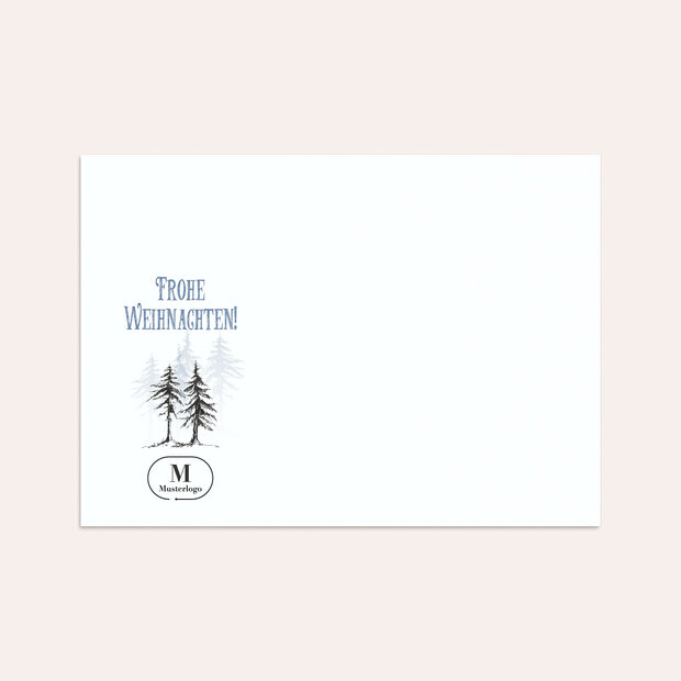 Umschlag mit Design Weihnachten Geschäftlich - Stille Zeit