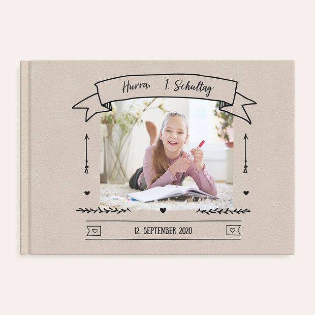 Fotobuch Einschulung - Kraftpapier