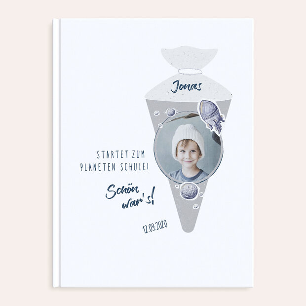Fotobuch Einschulung - Planet Schule