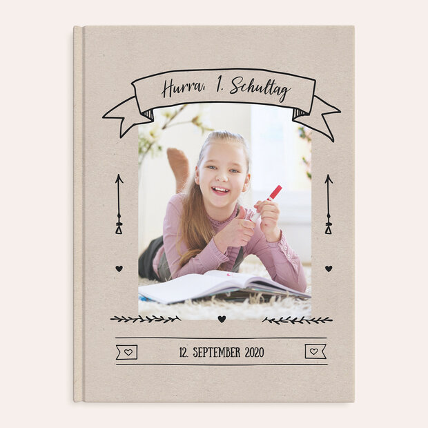 Fotobuch Einschulung - Kraftpapier