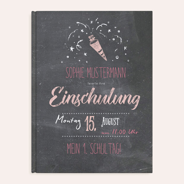 Fotobuch Einschulung - Ankündigung