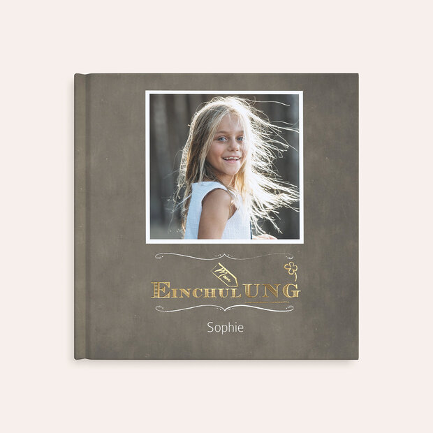 Fotobuch Einschulung - Tafelzierde