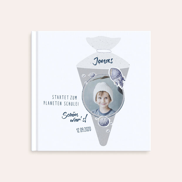 Fotobuch Einschulung - Planet Schule