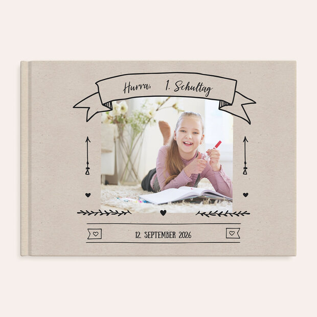 Fotobuch Einschulung - Kraftpapier