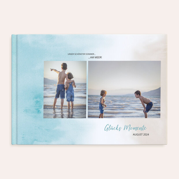 Urlaubsfotobuch - Wasserwolken