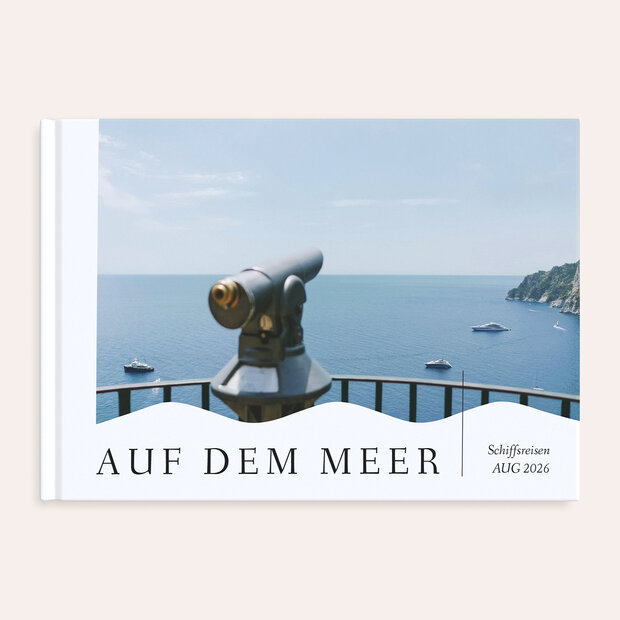 Urlaubsfotobuch - Auf dem Meer