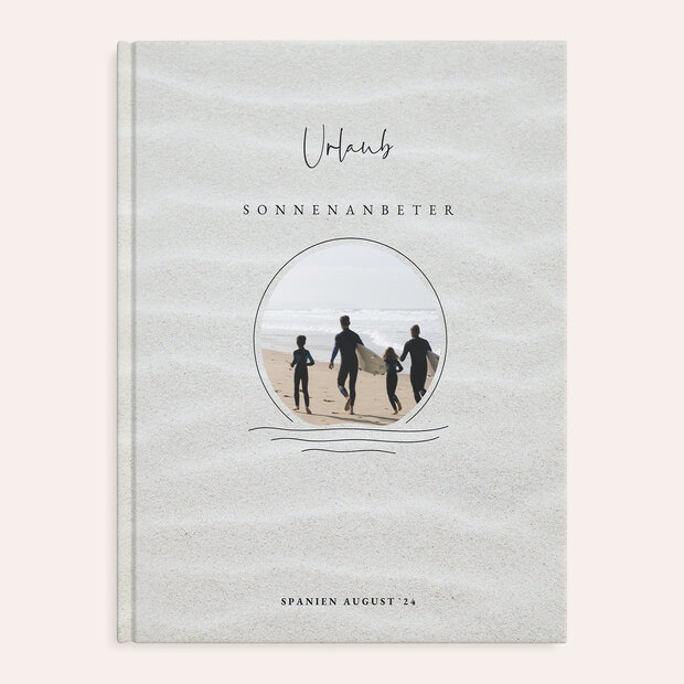 Urlaubsfotobuch - Sonnenanbeter