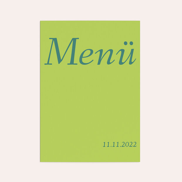 Menükarten Geburtstag - Meine Siebzig