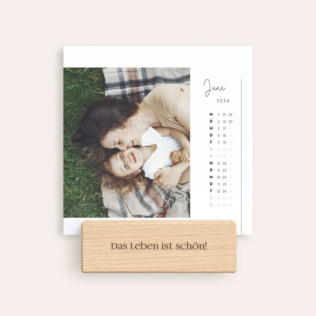 Tischkalender - Die reinste Lebensfreude