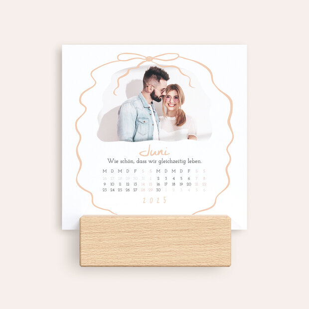 Tischkalender - Schleifenglück
