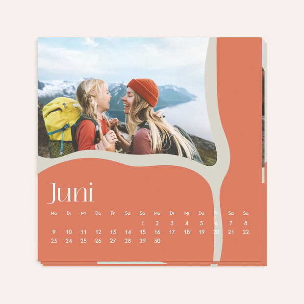 Tischkalender - Beautiful Organic Shapes