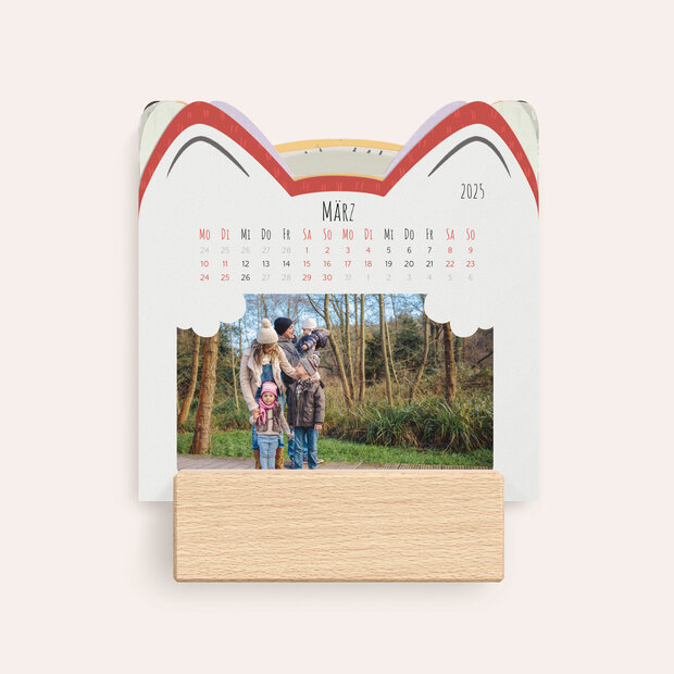 Tischkalender - Fröhliche Katzenohren