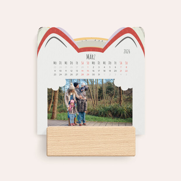 Tischkalender - Fröhliche Katzenohren