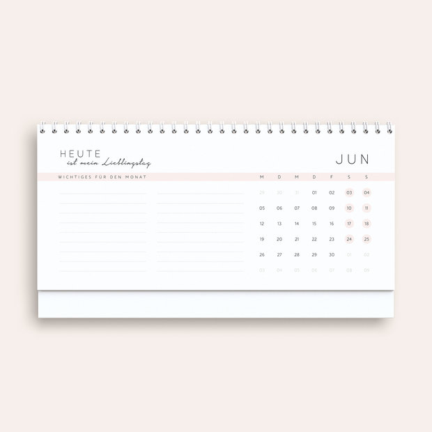 Tischkalender - Simply motivating Tischkalender