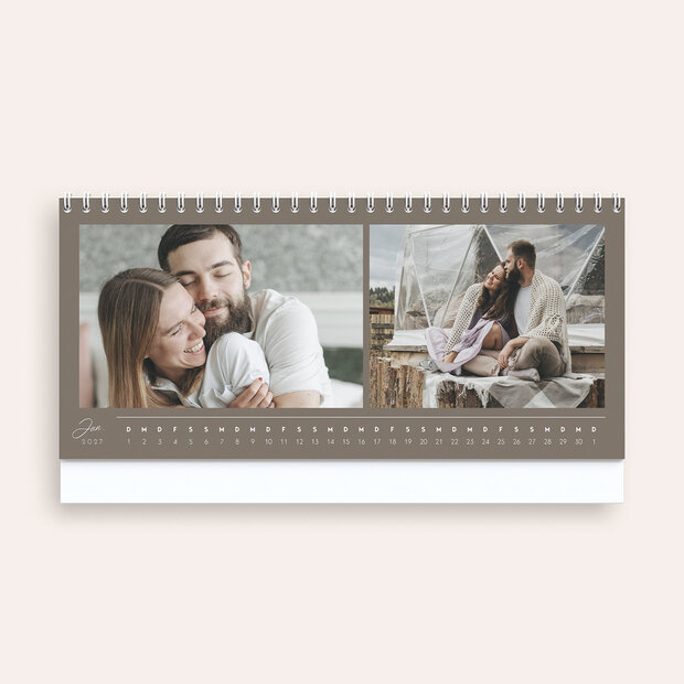 Tischkalender - Black elegance