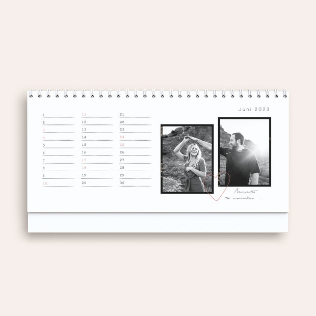 Tischkalender - Days to remember Tischkalender