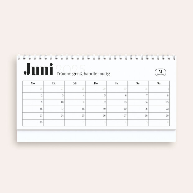Tischkalender - Neutral