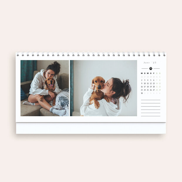 Tischkalender - Wahre Tierliebe