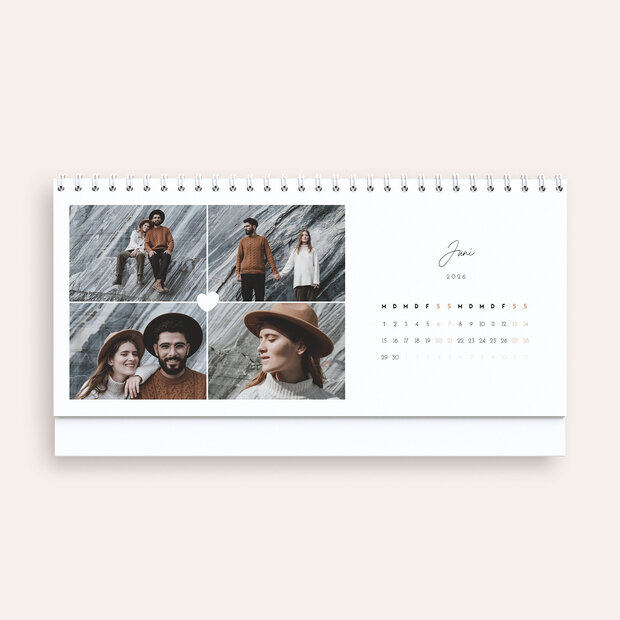 Tischkalender - Jahr voller Herzensmenschen