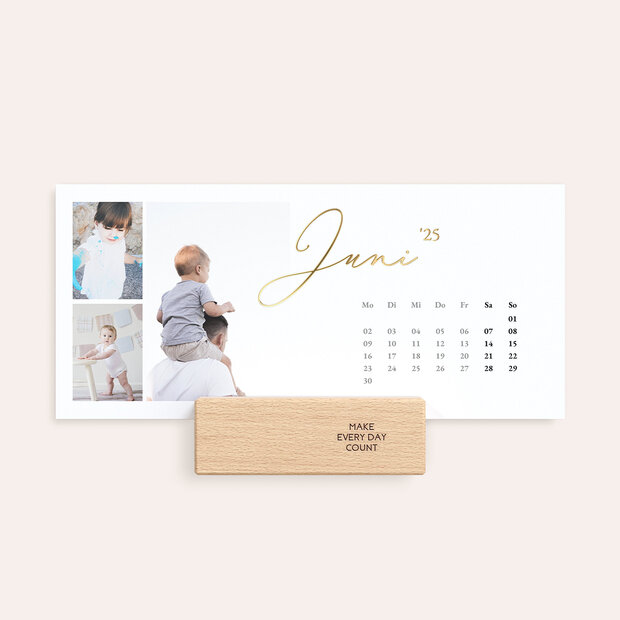 Tischkalender - Friedvolles Jahr Tischkalender