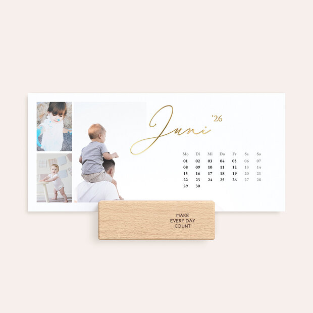 Tischkalender - Friedvolles Jahr Tischkalender