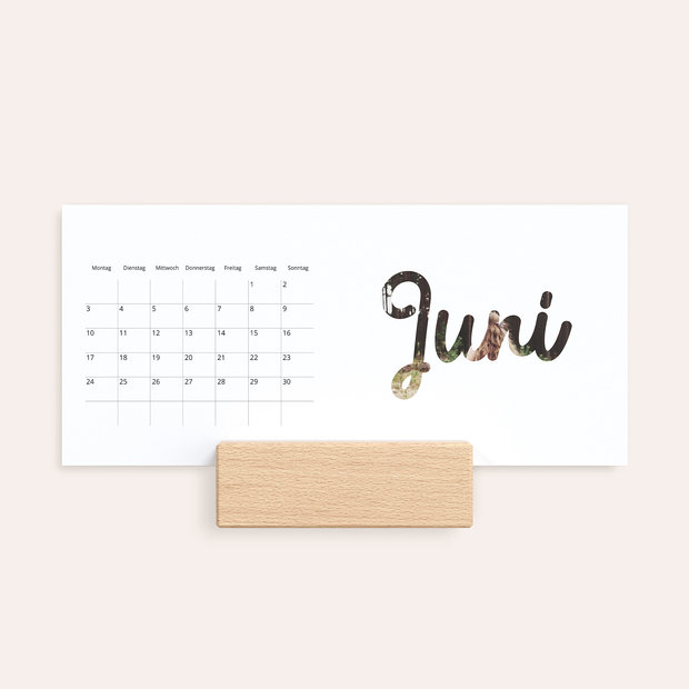 Tischkalender - Monatsglück Tischkalender
