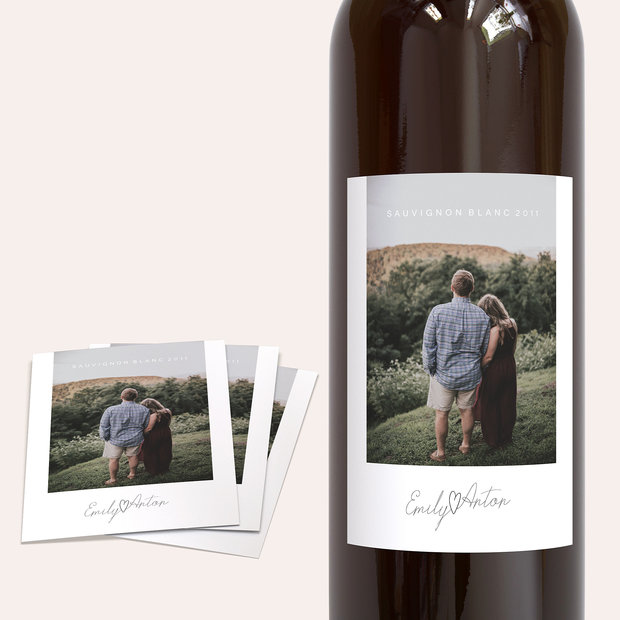 Weinetiketten Hochzeit - Triumph des Herzens
