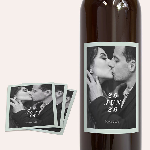 Weinetiketten Hochzeit - Ewigkeit