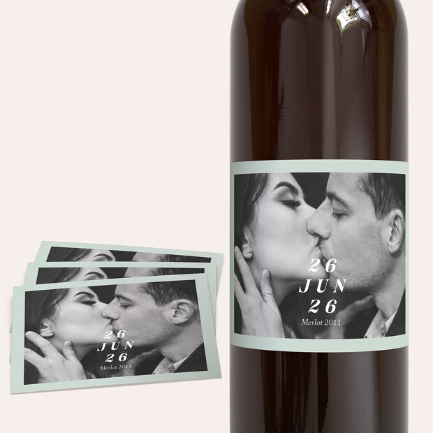 Weinetiketten Hochzeit - Ewigkeit