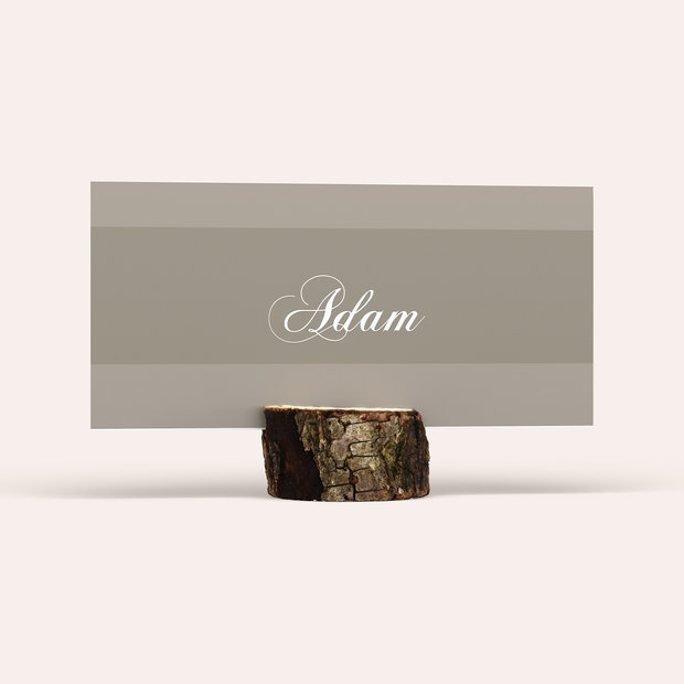 Tischkarten für Ihre Geburtstagsfeier - Dreiklang