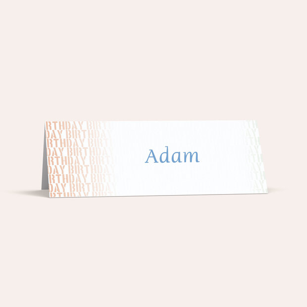 Tischkarten für Ihre Geburtstagsfeier - Rockkonzert