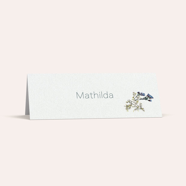 Tischkarten für Ihre Geburtstagsfeier - Blütenwalzer