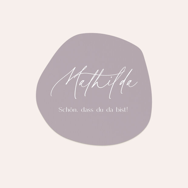 Tischkarten für Ihre Geburtstagsfeier - Freiheitsgefühl