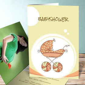 Babyshower Karten online gestalten und drucken