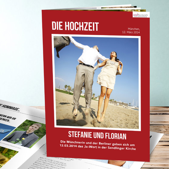 festzeitung hochzeitszeitung