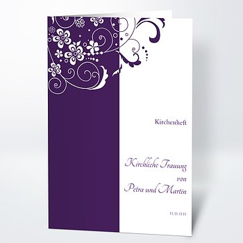 Kirchenheft Hochzeit - Vorlagen und Muster