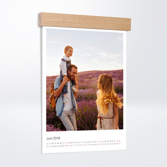 Wandkalender online mit eigenen Fotos selbst gestalten und drucken lassen