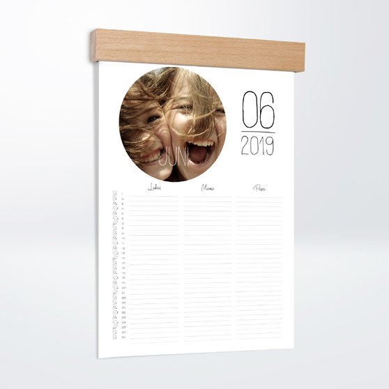 Wandkalender online mit eigenen Fotos selbst gestalten und drucken lassen