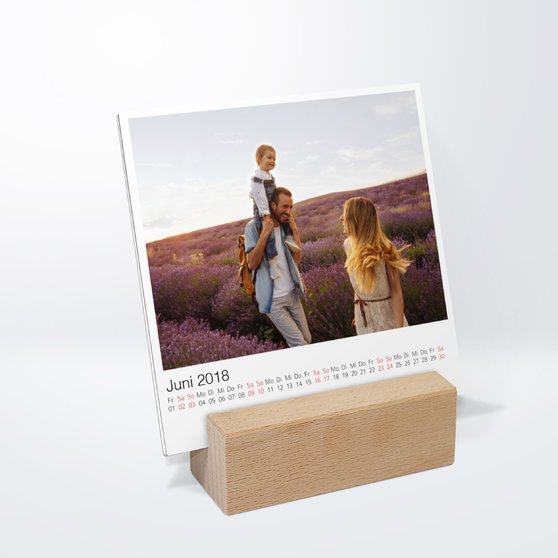 Fotokalender Klassisch Tischkalender Detail