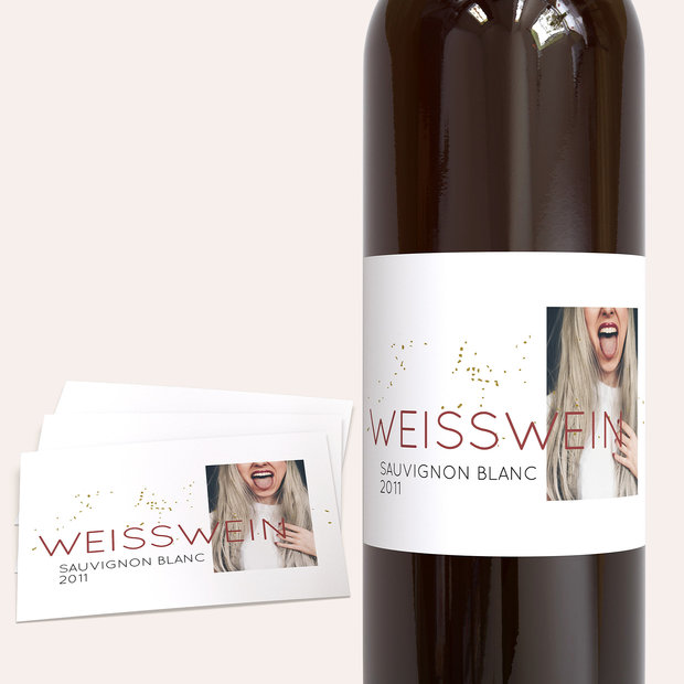 Weinetiketten Geburtstag - Frech gewagt