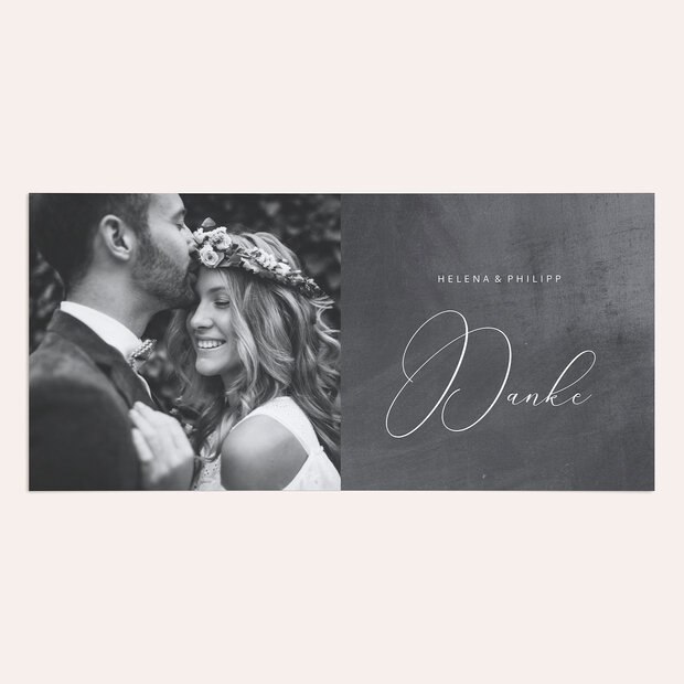 Danksagungskarte Hochzeit - Sweet Vintage