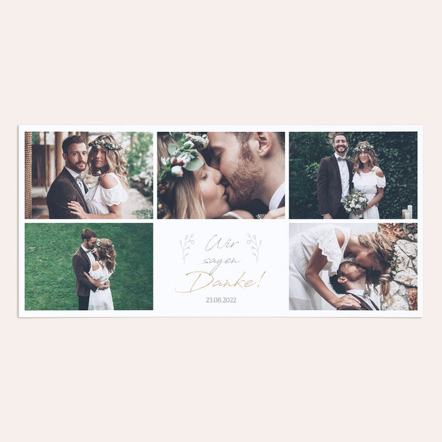 Danksagungskarte Hochzeit - Hochzeitsgeschichten
